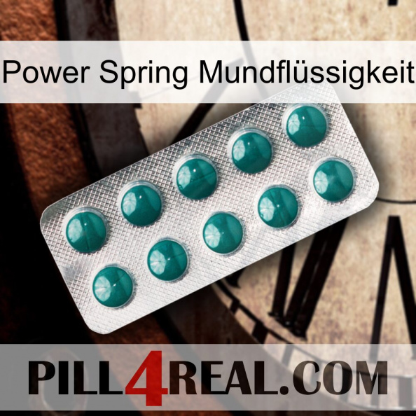 Power Spring Mundflüssigkeit dapoxetine1